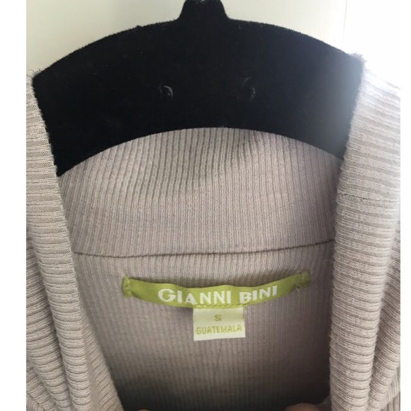 Gianni Bini Brandy Rib Knit Bodysuit - Picture 4 of 6